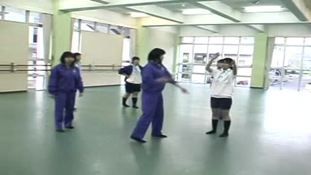 ２０１１年　牛深高校　ハイヤの練習